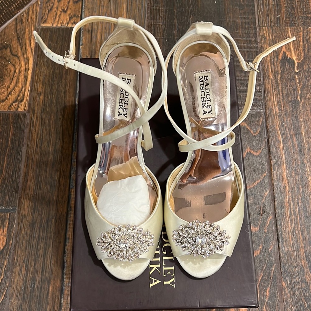 Mischka Wedding shoes!